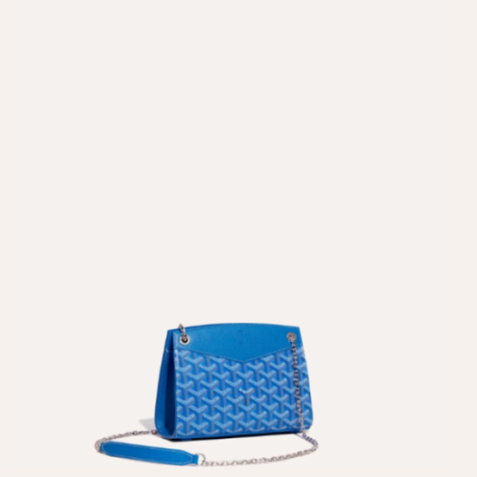 ❤고야드 여성 블루 스트럭쳐 루엣뜨 백 미니 - Goyard Womens Mini Structure Rouette Bag - gob1210x