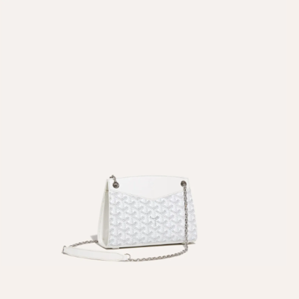 ❤고야드 여성 화이트 스트럭쳐 루엣뜨 백 미니 - Goyard Womens Mini Structure Rouette Bag - gob1211x
