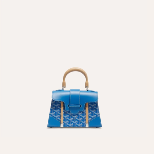 ❤고야드 여성 블루 스트럭쳐 사이공 백 미니 - Goyard Womens Mini Structure Saigon Bag - gob1215x
