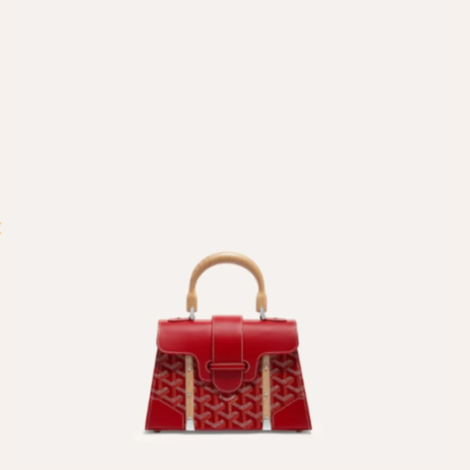 ❤고야드 여성 레드 스트럭쳐 사이공 백 미니 - Goyard Womens Mini Structure Saigon Bag - gob1220x