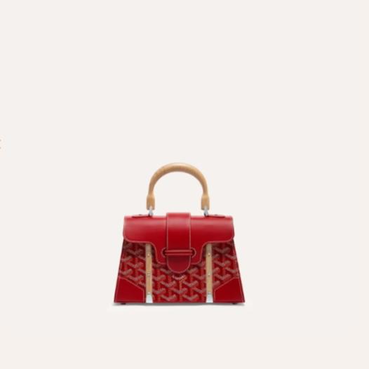 ❤고야드 여성 레드 스트럭쳐 사이공 백 미니 - Goyard Womens Mini Structure Saigon Bag - gob1220x
