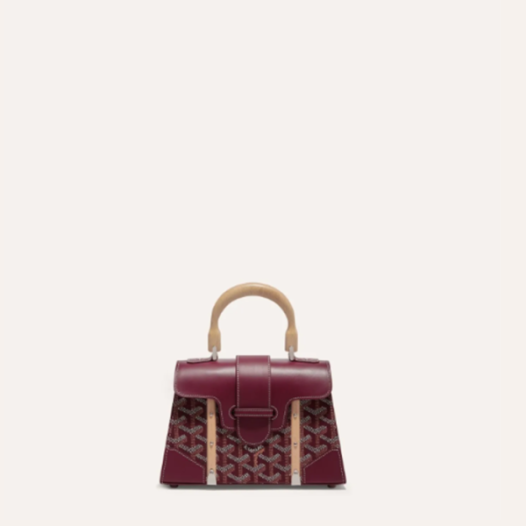 ❤고야드 여성 버건디 스트럭쳐 사이공 백 미니 - Goyard Womens Mini Structure Saigon Bag - gob1221x