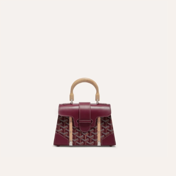 ❤고야드 여성 버건디 스트럭쳐 사이공 백 미니 - Goyard Womens Mini Structure Saigon Bag - gob1221x