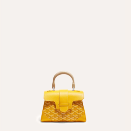 ❤고야드 여성 옐로우 소프트 사이공 백 미니 - Goyard Womens Mini Saigon Bag - gob1235x