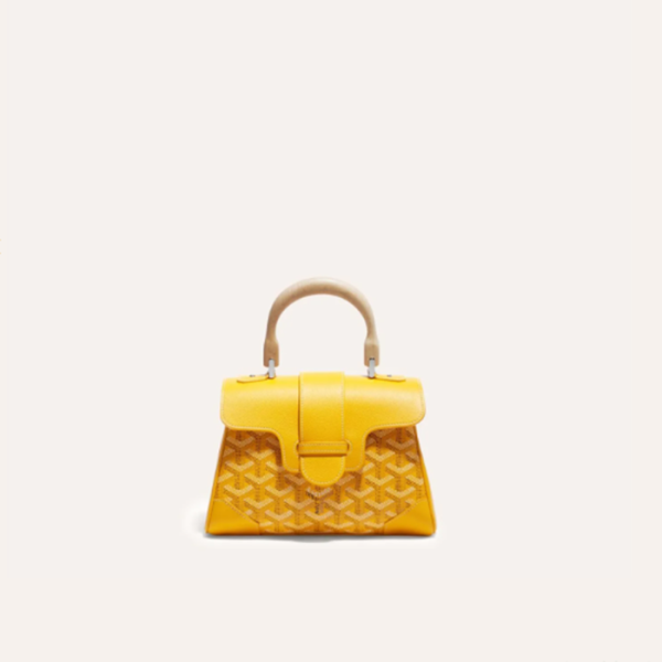 ❤고야드 여성 옐로우 소프트 사이공 백 미니 - Goyard Womens Mini Saigon Bag - gob1235x