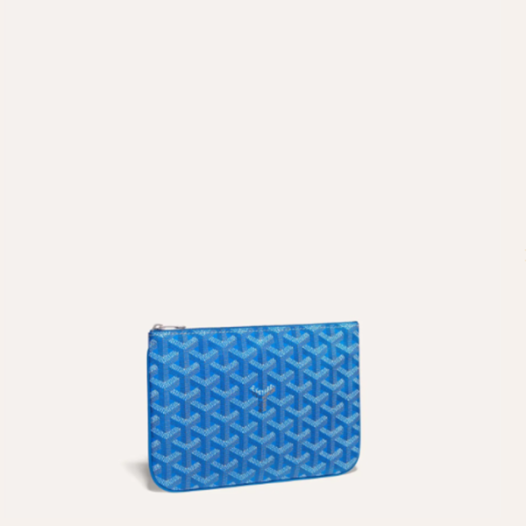 ❤고야드 남/녀 블루 세나 클러치 PM - Goyard Unisex Senat Clutch PM - gob1261x