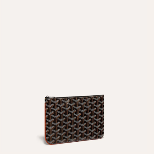 ❤고야드 남/녀 블랙 탄 세나 클러치 PM - Goyard Unisex Senat Clutch PM - gob1263x