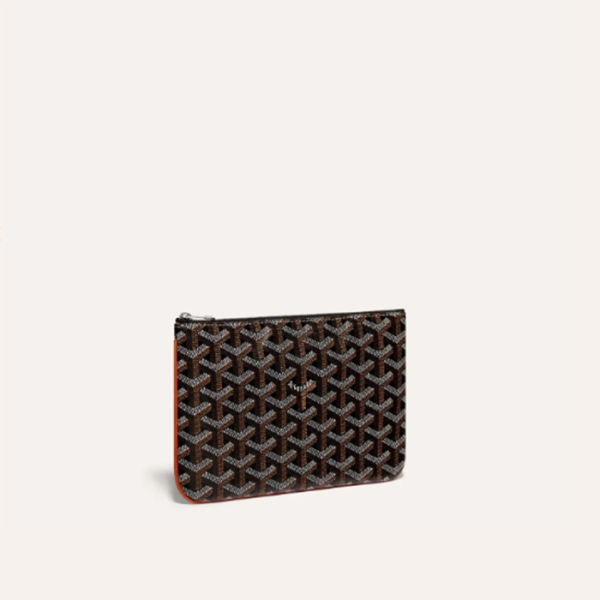 ❤고야드 남/녀 블랙 탄 세나 클러치 PM - Goyard Unisex Senat Clutch PM - gob1263x