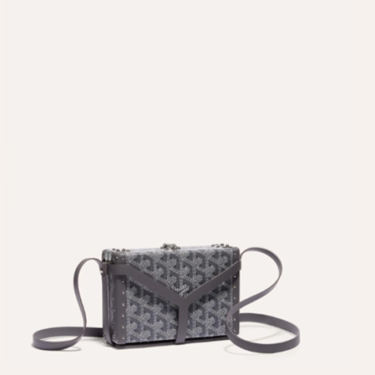 ❤고야드 여성 그레이 미노디에르 트렁크 백 - Goyard Womens Minaudiere Trunk Bag - gob1270x