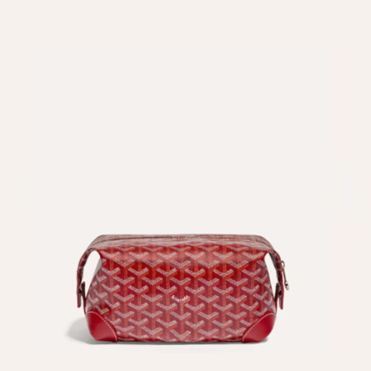 ❤고야드 남/녀 레드 볼링 25 클러치 - Goyard Unisex Bowling 25 Toiletry Bag - gob1330x