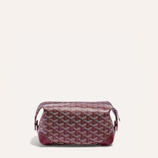 ❤고야드 남/녀 버건디 볼링 25 클러치 - Goyard Unisex Bowling 25 Toiletry Bag - gob1334x