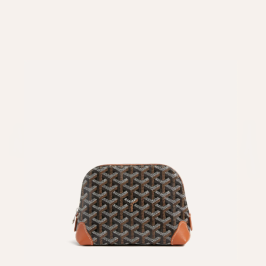 ❤고야드 여성 블랙 탄 방돔 파우치 - Goyard Womens Vendome Pouch - gob1346x