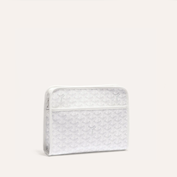 ❤고야드 남/녀 화이트 쥬방스 백 GM - Goyard Unisex Jouvence GM Toilet Bag - gob1356x