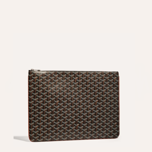 ❤고야드 남/녀 블랙 탄 세나 클러치 MM/MGM/GM - Goyard Unisex Senat Clutch MM/MGM/GM - gob1358x