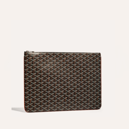 ❤고야드 남/녀 블랙 탄 세나 클러치 MM/MGM/GM - Goyard Unisex Senat Clutch MM/MGM/GM - gob1358x