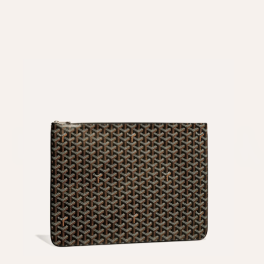 ❤고야드 남/녀 블랙 세나 클러치 MM/MGM/GM - Goyard Unisex Senat Clutch MM/MGM/GM - gob1368x