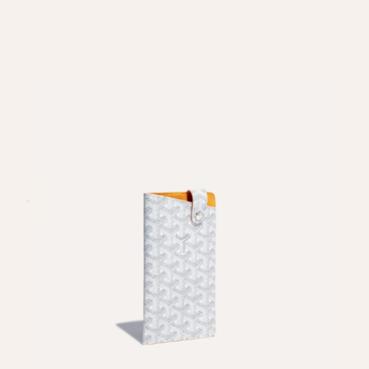 ❤고야드 남/녀 화이트 몽마르트 안경 케이스 - Goyard Unisex Montmartre Glasses Case - gob1376x
