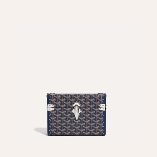❤고야드 남/녀 네이비 카세트 트렁크 백 - Goyard Unisex Cassette Trunk Bag - gob1380x