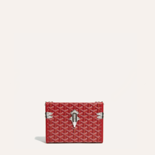 ❤고야드 남/녀 레드 카세트 트렁크 백 - Goyard Unisex Cassette Trunk Bag - gob1382x