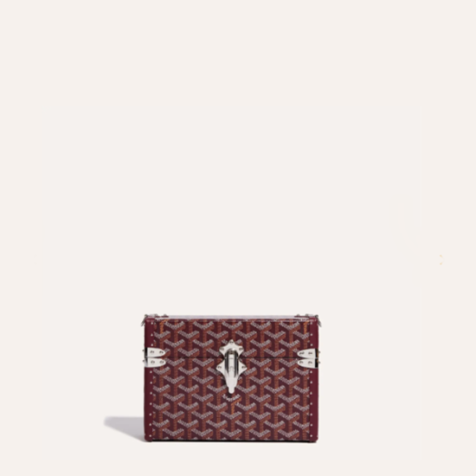 ❤고야드 남/녀 버건디 카세트 트렁크 백 - Goyard Unisex Cassette Trunk Bag - gob1383x