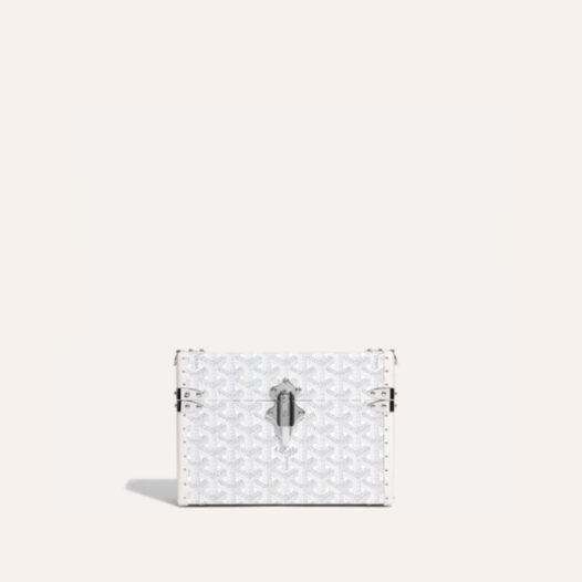 ❤고야드 남/녀 화이트 카세트 트렁크 백 - Goyard Unisex Cassette Trunk Bag - gob1385x