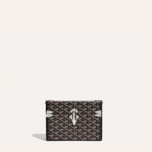 ❤고야드 남/녀 블랙 카세트 트렁크 백 - Goyard Unisex Cassette Trunk Bag - gob1390x