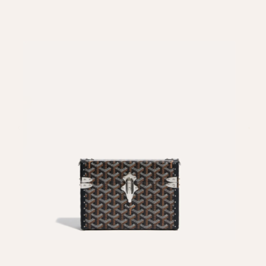 ❤고야드 남/녀 블랙 카세트 트렁크 백 - Goyard Unisex Cassette Trunk Bag - gob1390x
