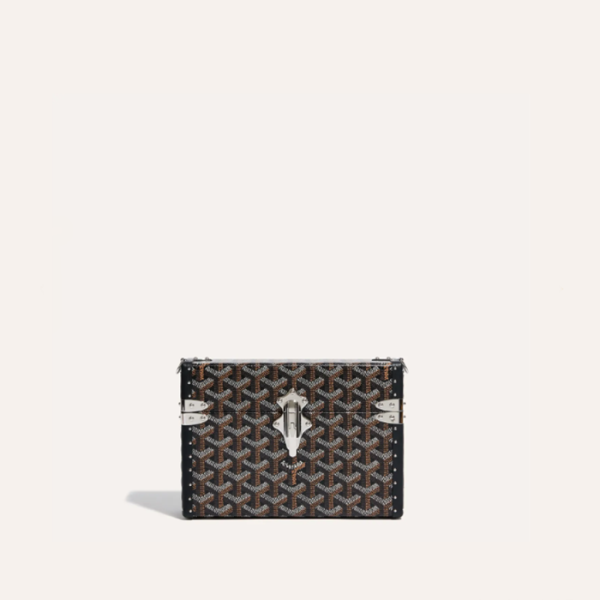 ❤고야드 남/녀 블랙 카세트 트렁크 백 - Goyard Unisex Cassette Trunk Bag - gob1390x