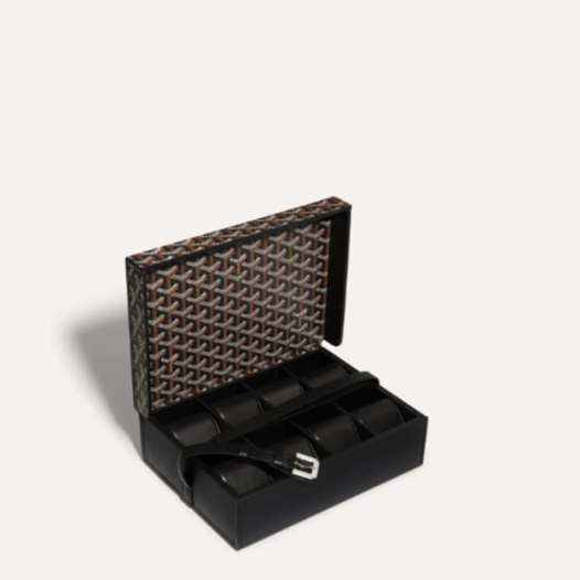❤고야드 남/녀 블랙 시계 케이스 - Goyard Unisex Watch Case - gob1391x