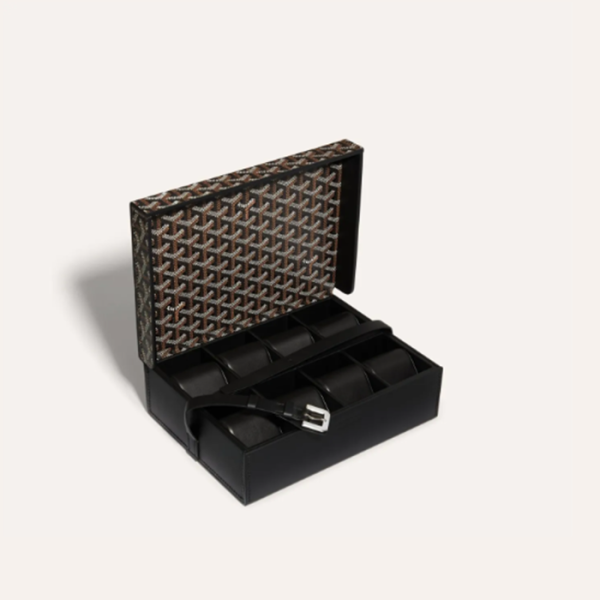❤고야드 남/녀 블랙 시계 케이스 - Goyard Unisex Watch Case - gob1391x