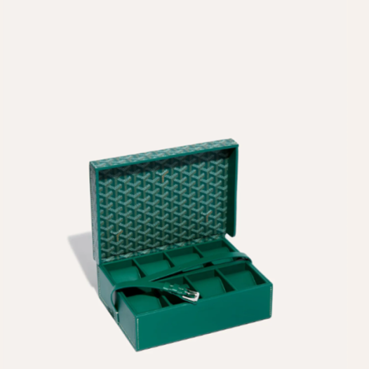 ❤고야드 남/녀 그린 시계 케이스 - Goyard Unisex Watch Case - gob1393x