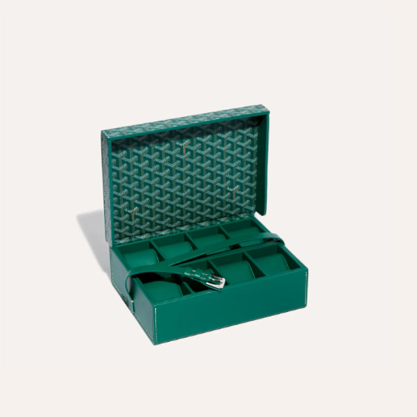 ❤고야드 남/녀 그린 시계 케이스 - Goyard Unisex Watch Case - gob1393x