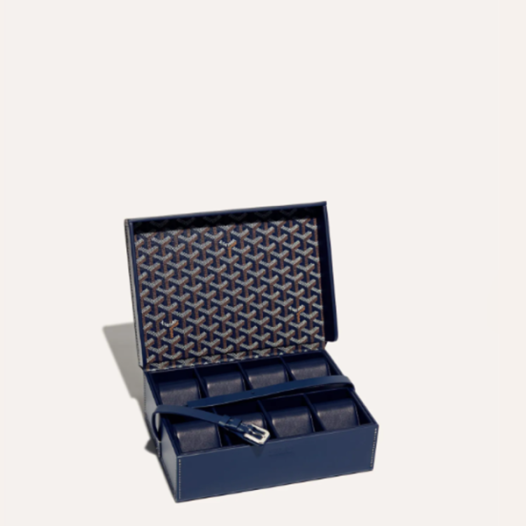 ❤고야드 남/녀 네이비 시계 케이스 - Goyard Unisex Watch Case - gob1394x