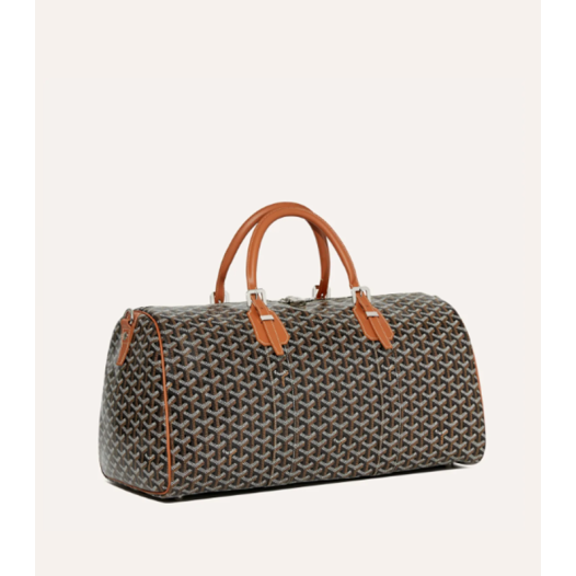 ❤고야드 남/녀 블랙 탄 보스턴 백 45/50 - Goyard Unisex Boston Bag 45/50 - go1396x
