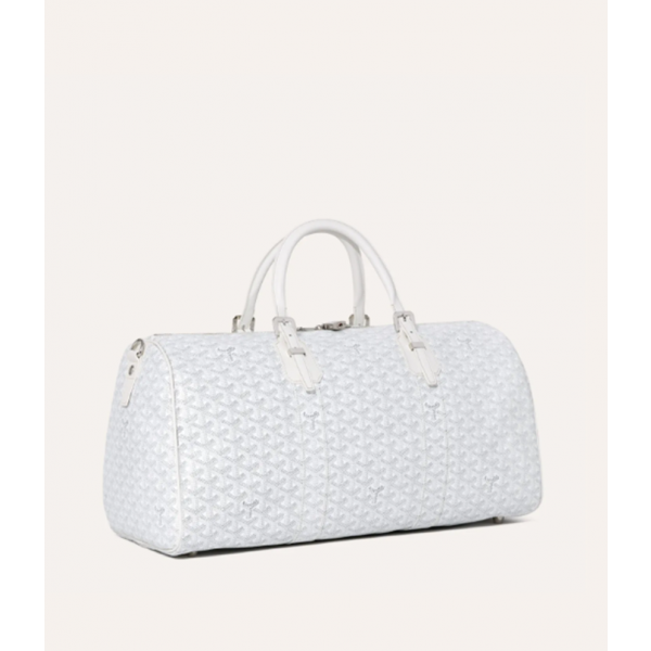 ❤고야드 남/녀 화이트 보스턴 백 45/50 - Goyard Unisex Boston Bag 45/50 - go1405x