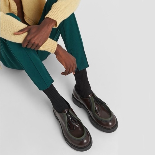 ❤프라다 남성 브라운 로퍼 - Prada Mens Brown Loafer - prs171x