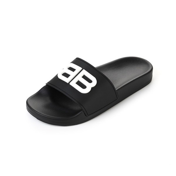 ❤발렌시아가 남/녀 블랙 슬리퍼 - Balenciaga Unisex Black Slippers - bas208x