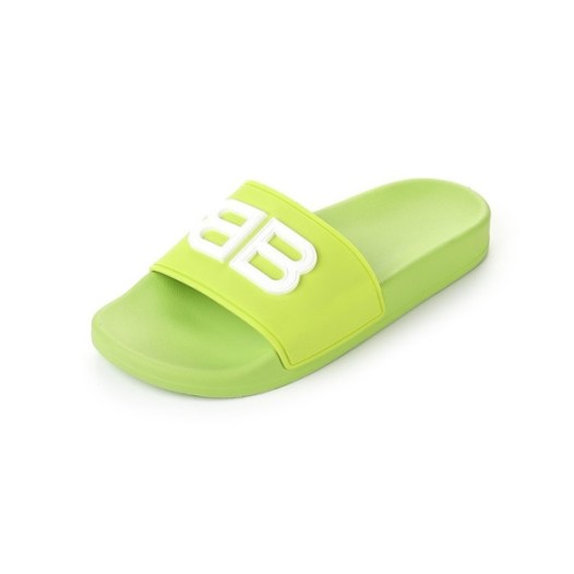 ❤발렌시아가 남/녀 네온 그린 슬리퍼 - Balenciaga Unisex Green Slippers - bas209x