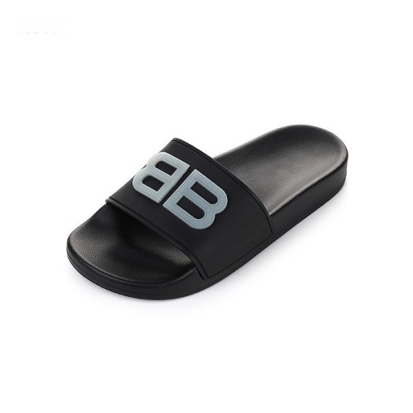 ❤발렌시아가 남/녀 블랙 슬리퍼 - Balenciaga Unisex Black Slippers - bas211x