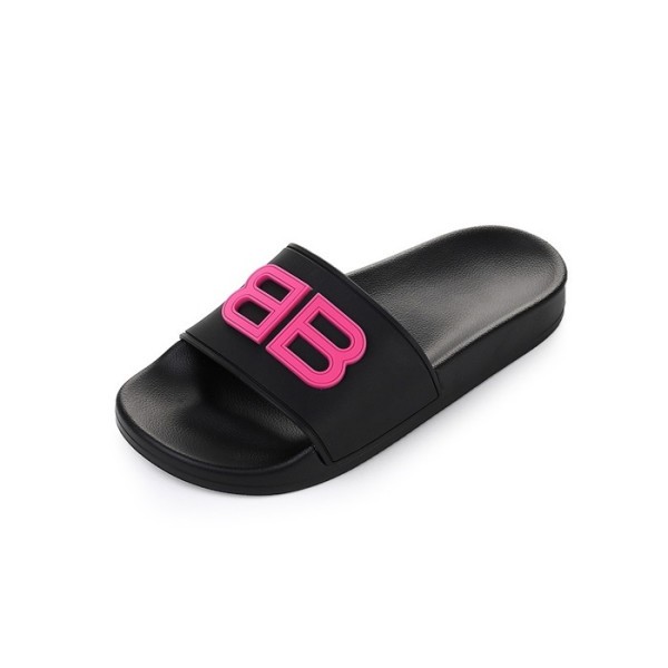 ❤발렌시아가 남/녀 블랙 슬리퍼 - Balenciaga Unisex Black Slippers - bas212x