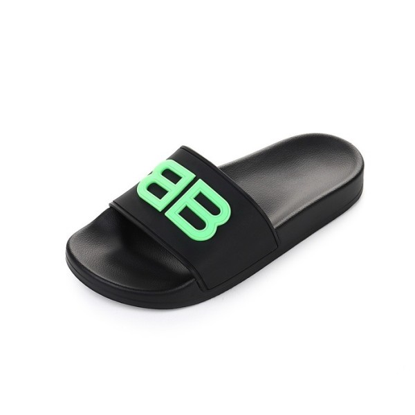 ❤발렌시아가 남/녀 블랙 슬리퍼 - Balenciaga Unisex Black Slippers - bas213x