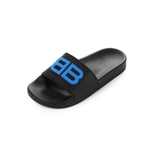 ❤발렌시아가 남/녀 블랙 슬리퍼 - Balenciaga Unisex Black Slippers - bas214x