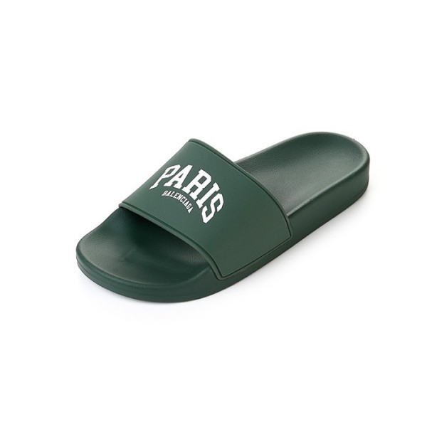 ❤발렌시아가 남/녀 그린 슬리퍼 - Balenciaga Unisex Green Slippers - bas216x