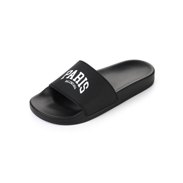 ❤발렌시아가 남/녀 블랙 슬리퍼 - Balenciaga Unisex Black Slippers - bas218x