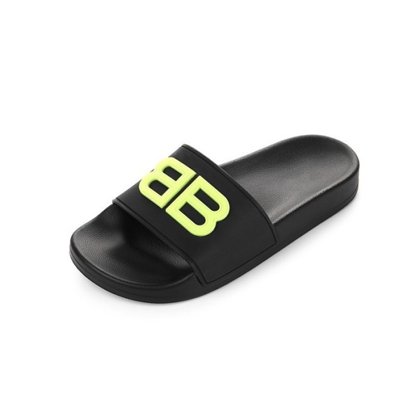 ❤발렌시아가 남/녀 블랙 슬리퍼 - Balenciaga Unisex Black Slippers - bas219x