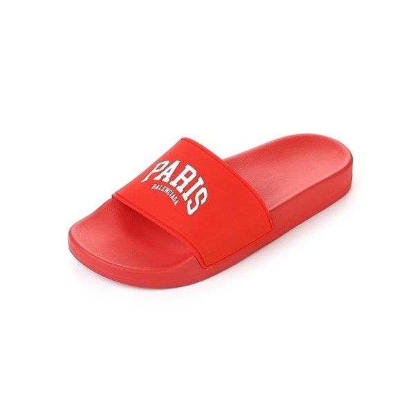 ❤발렌시아가 남/녀 레드 슬리퍼 - Balenciaga Unisex Red Slippers - bas224x