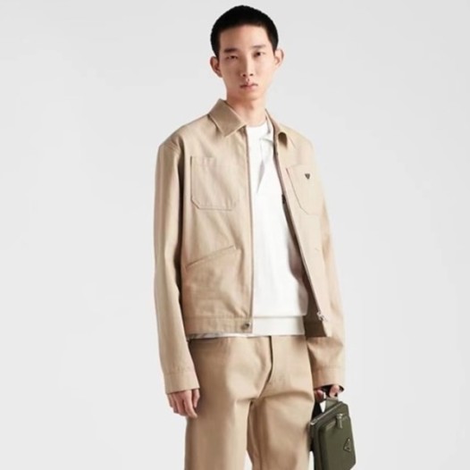 ❤프라다 남성 베이지 자켓 - Prada Mens Beige Jackets - prc353x