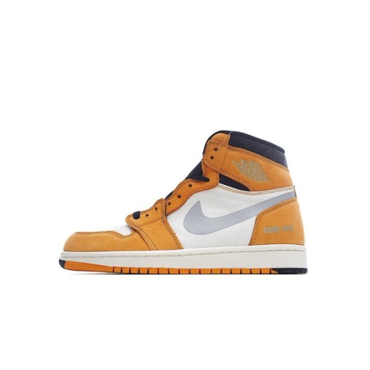 ❤나이키 남/녀 옐로우 하이탑 스니커즈 - Nike Jordan 1 Unisex Sneakers - nis282x