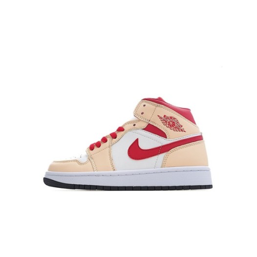 ❤나이키 남/녀 레드 하이탑 스니커즈 - Nike Jordan 1 Unisex Sneakers - nis292x