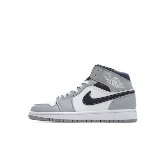 ❤나이키 남/녀 그레이 하이탑 스니커즈 - Nike Jordan 1 Mid Unisex Sneakers - nis303x
